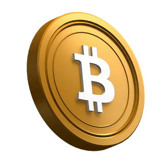 Đồng Bitcoin (BTC) được đặt nghiêng trong bố cục khu vực hero